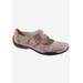 Women's Chelsea Mary Jane Flat by Ros Hommerson in Watercolor Iridescent Leather (Size 7 1/2 M)