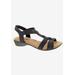 Women's Mackenzie Sandal by Ros Hommerson in Black Stretch (Size 11 M)