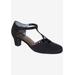 Women's Heidi Pump by Ros Hommerson in Black Micro (Size 7 M)