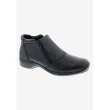 Women's Superb Comfort Bootie by Ros Hommerson in Black Leather (Size 6 M)
