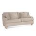 Braxton Culler Artisan Landing 2 Over 2 Queen Sleeper Sofa Polyester in White/Brown | 37 H x 86 W x 39 D in | Wayfair