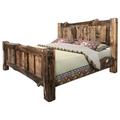 Montana Woodworks® Big Sky Solid Wood Bed Wood in Brown | 60 H x 76 W x 95 D in | Wayfair MWBGPBCAKP