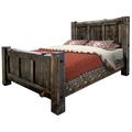 Montana Woodworks® Big Sky Solid Wood Bed Wood in Brown | 60 H x 76 W x 95 D in | Wayfair MWBGPBCAKJ