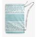 Canora Grey Lacy Stripe Laundry Bag Fabric in White/Blue | 36 H in | Wayfair A38483AF22A043DFAAEE77461C43E262