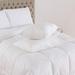 Alwyn Home Duval Down Alternative Medium Support Pillow Down Alternative/100% Cotton in White | 5 H x 36 W x 20 D in | Wayfair