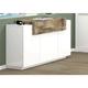 Dmora - Buffet moderne, Buffet design avec 4 portes, Made in Italy, Meuble tv, Buffet de salon,