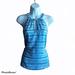 Michael Kors Tops | Michael Kors Womens Basic Top Sleeveless Chambray | Color: Blue | Size: S