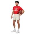 Grease Gym Danny Fancy Dress Costume X-Large Red