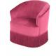 Chaise enfant Velours Rouge H. assise 29 cm