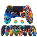 ZOMTOP-Coque de protection en silicone camouflage pour manette Sony Dualshock 4 PS4 DS4 Pro Slim