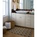 KAVKA DESIGNS Hampton Bamboo Bath Rug Polyester in Brown | 60 H x 36 W x 0.08 D in | Wayfair MWBMT-22821-3X5-KAV1763