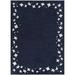 White 67 x 47 x 0.39 in Rug - Isabelle & Max™ Lorccan Navy/Area Rug Polypropylene | 67 H x 47 W x 0.39 D in | Wayfair