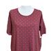 Lularoe Tops | Lularoe Irma Size Xxs Fall Colors | Color: Red/Tan | Size: Xxs