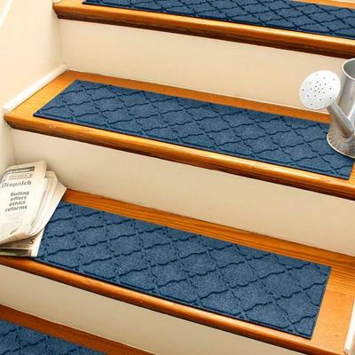 Cordova Stair Treads Set of Four, Set of Four, Nav...