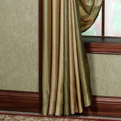 Ombre Semi Sheer Curtain Panel 50 x 84, 50 x 84, Earth