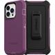 OtterBox Defender Series Schutzhülle für iPhone 13 Pro (Screenless Edition), Violett, 77-84240, Happy Purple