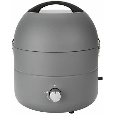 TAINO Grill-to-Go portabler Gas-Grill Camping-Grill Grau