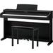 Kawai KDP120 88-Key Digital Piano with Matching Bench (Premium Satin Black) KDP120 SB