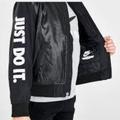 Nike Jackets & Coats | Nike Little Boy's Lightweight Padded Zip Front Bomber Jacket | Color: Black | Size: 6b