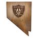 Imperial Las Vegas Raiders 6'' x 8.5'' Wooden Magnetic Keyholder