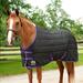 SmartPak Classic Stable Blanket - 72 - Medium (220g) - Black w/ Purple Trim - Smartpak