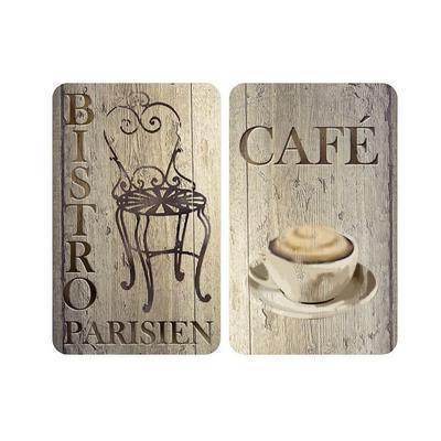 Wenko 2er-Set Herdabdeckplatte Universal »Bistro«, 30x52 cm
