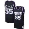 "Maillot Swingman Mitchell & Ness Jason Williams noir des Sacramento Kings 2000/01 Hardwood Classics pour hommes - Homme Taille: S"