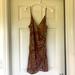 Urban Outfitters Dresses | Brown Wrap Dress | Color: Brown/Purple | Size: Xs