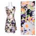 Anthropologie Dresses | Anthro Maeve Neon Floral Dress 4 | Color: Cream/Orange | Size: 4