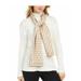 Michael Kors Accessories | Michael Kors Ladies Logo Scarf | Color: Cream/Tan | Size: Os