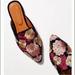 Anthropologie Shoes | Anthropologie Studded Violet Slides Flats 7 Nwt | Color: Pink/Purple | Size: 7