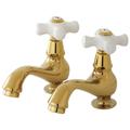 Kingston Brass KS1102PX Heritage Basin Tap Faucet, Polished Brass - Kingston Brass KS1102PX