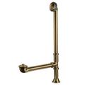 Kingston Brass CC2082 Clawfoot Tub Waste & Overflow Drain, Polished Brass - Kingston Brass CC2082