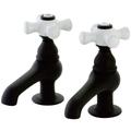 Kingston Brass KS3205PX Restoration Basin Tap Faucet, Oil Rubbed Bronze - Kingston Brass KS3205PX