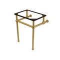 Kingston Brass VBH242030SB Templeton 24-Inch Brass Console Sink Legs, Brushed Brass - Kingston Brass VBH242030SB