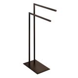 Kingston Brass SCC8325 Edenscape Freestanding Dual Towel Rack, Oil Rubbed Bronze - Kingston Brass SCC8325