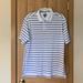 Adidas Shirts | Adidas Climacool Men’s Sz M Striped Polo | Color: Blue/White | Size: M
