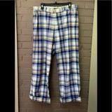 American Eagle Outfitters Pants | Aeo Plaid Casual Pants 34 | Color: Red | Size: 34