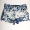 J. Crew Shorts | J. Crew Factory Distressed Cut-Off Jeans Shorts | Color: Blue/White | Size: 2