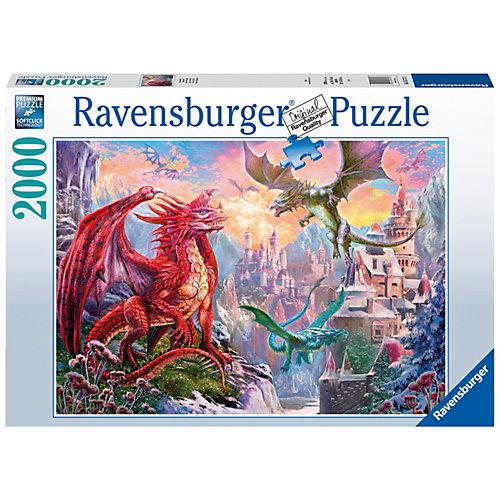 Puzzle 2000 Teile Drachenland