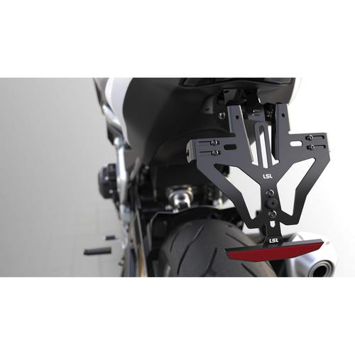 LSL MANTIS-RS für TR Street Triple+Daytona 675/R, Street Triple 765/R, ohne Kennzeichenbeleuchtung, schwarz