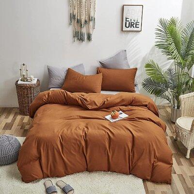 Twin Comforter 2 Pillow Shams, Brown Leather Comforter Sets