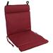 20-inch by 40-inch Outdoor Seat/Back Chair Cushion - 20" x 40"