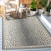 SAFAVIEH Courtyard Kazuko Indoor/ Outdoor Waterproof Patio Backyard Rug