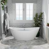 67" X 30" Freestanding Soaking Bathtub