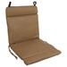 20-inch by 40-inch Outdoor Seat/Back Chair Cushion - 20" x 40"