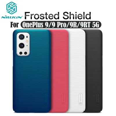 Pour OnePlus 9 Pro 9R 9RT Cover OnePlus9 Case Nillkin Super Frosted Shield Hard PC Business