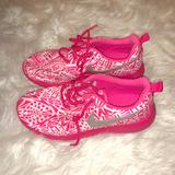 Nike Shoes | - Nike Roshe Sneakers | Color: Pink/White | Size: 4.5g