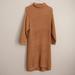 Urban Outfitters Dresses | Blq Basiq One Size Chunky Turtleneck Sweater Dress | Color: Brown | Size: One Size