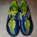 Adidas Shoes | Cute Kids Addidas F50 Soccer Cleats | Color: Blue/Green | Size: 12b